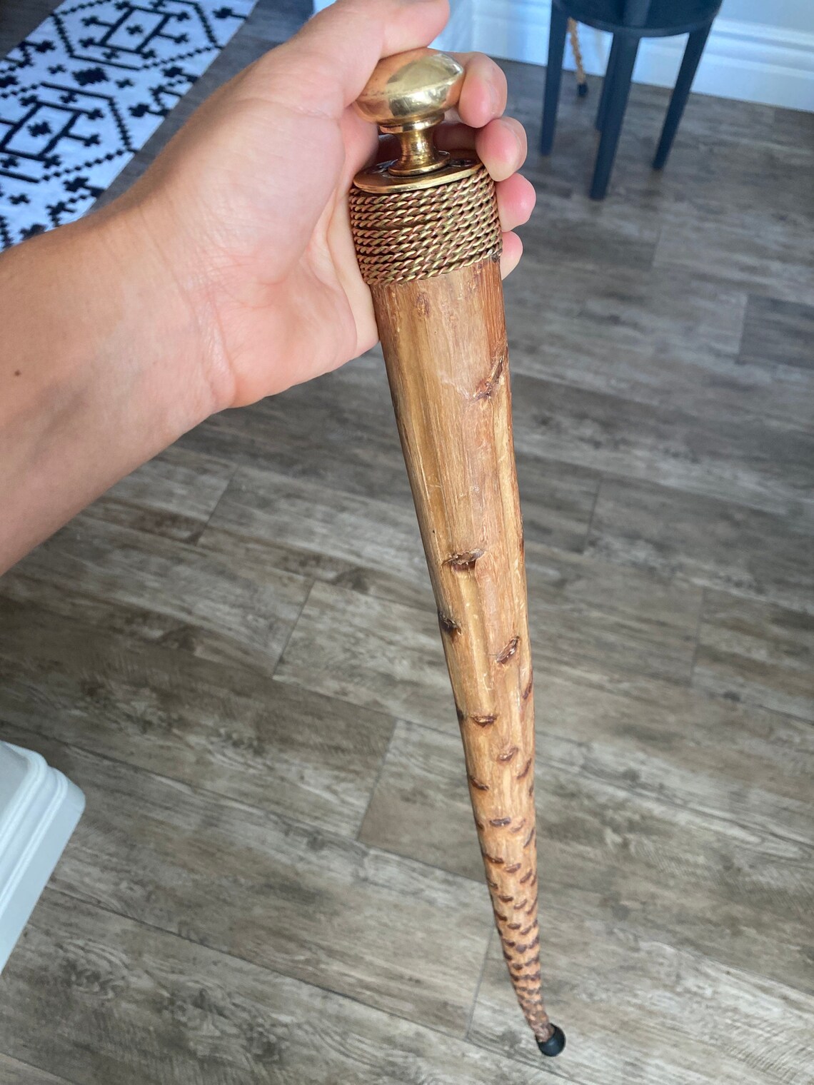 Cane/walking Stick Made of Palm Tree Seed Pods. LOCAL PICKUP Etsy