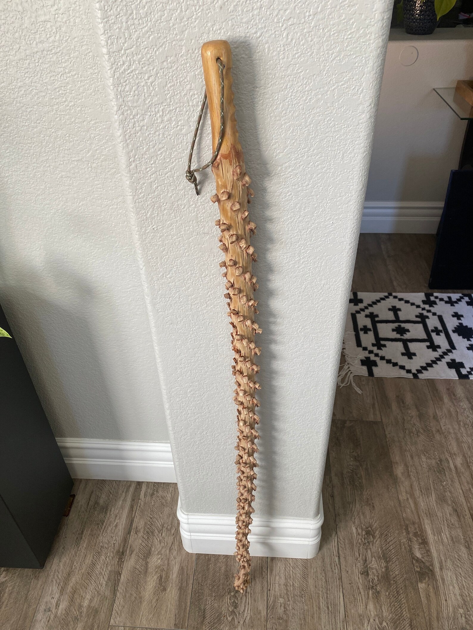 Cane/walking Stick Made of Palm Tree Seed Pods. Etsy