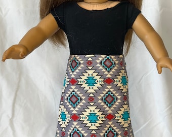 18” Doll Skirt - 18 inch Doll Clothes - Doll Skirt - 18 inch Doll Skirt - Custom Doll Clothes - SKIRT ONLY