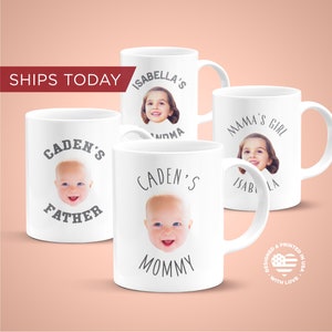 Custom Baby Face Mug  / Baby Mug Face/Personalized Mug /Baby Face Mug /Baby Photo Mug /Gift for Mom /Mom Birthday Gift /Same Day Shipping