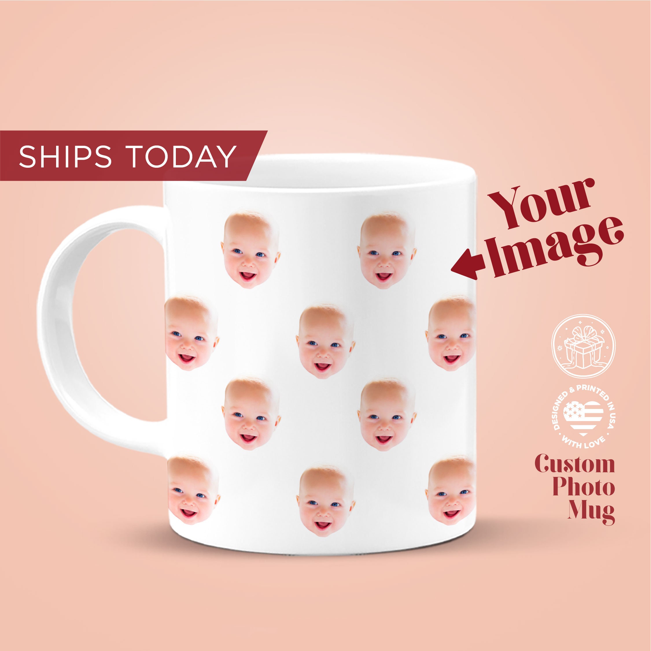 Dad Baby Photo Gift Custom Face Mug Baby Photo Mug For Mom Personalized Photo Mug Baby Face Gift Mug Dad Baby Photo Gift Custom Face Mug Baby Photo Mug For Mom Personalized Photo Mug Baby Face Gift Mug