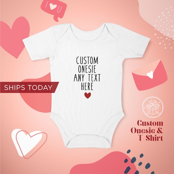 Custom Baby Clothing Etsy