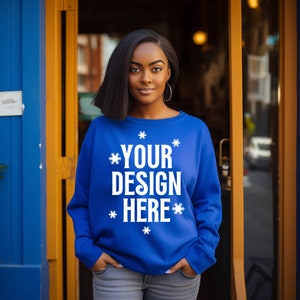 Royal Blue Crewneck 