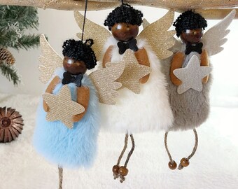 boy angel christmas ornaments