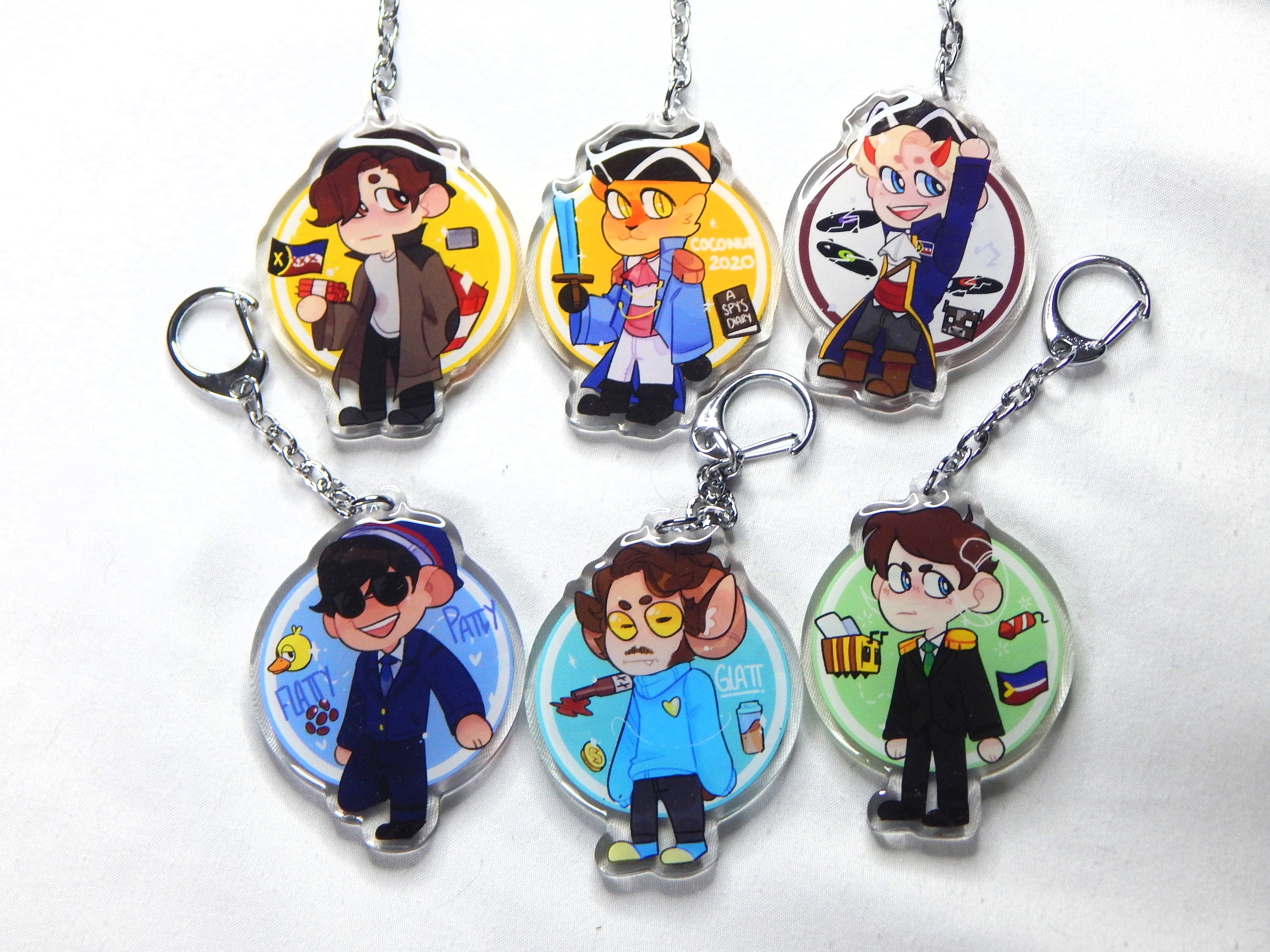 L'manberg / Manberg Dream Smp  Double-Sided Acrylic Charms