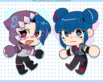 Arcane Jinx Double-sided Acrylic Charm 2.5&quot;