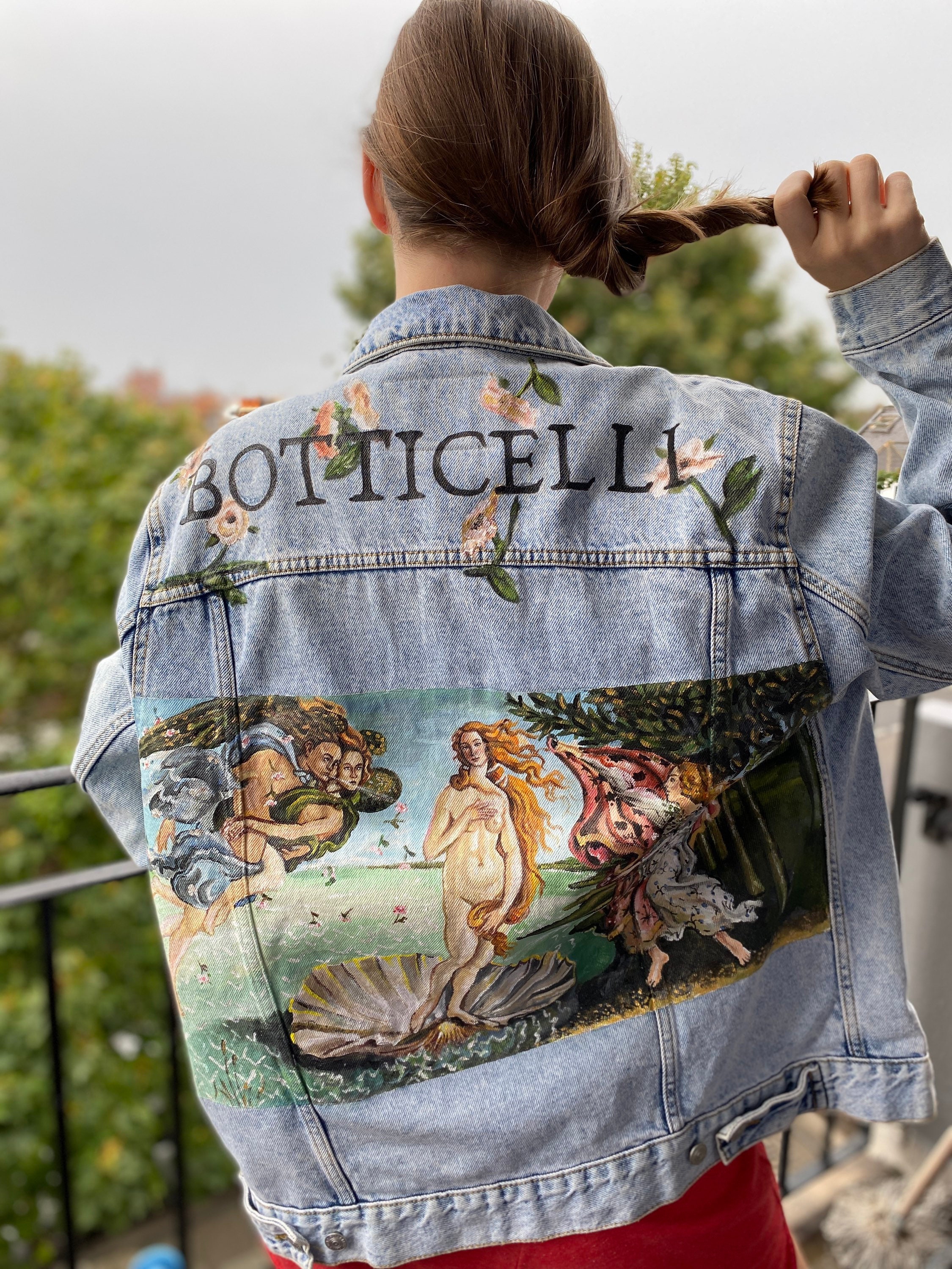 Made To Order Monogram Patchworked Portrait Denim Jacket - Men -  Ready-to-Wear