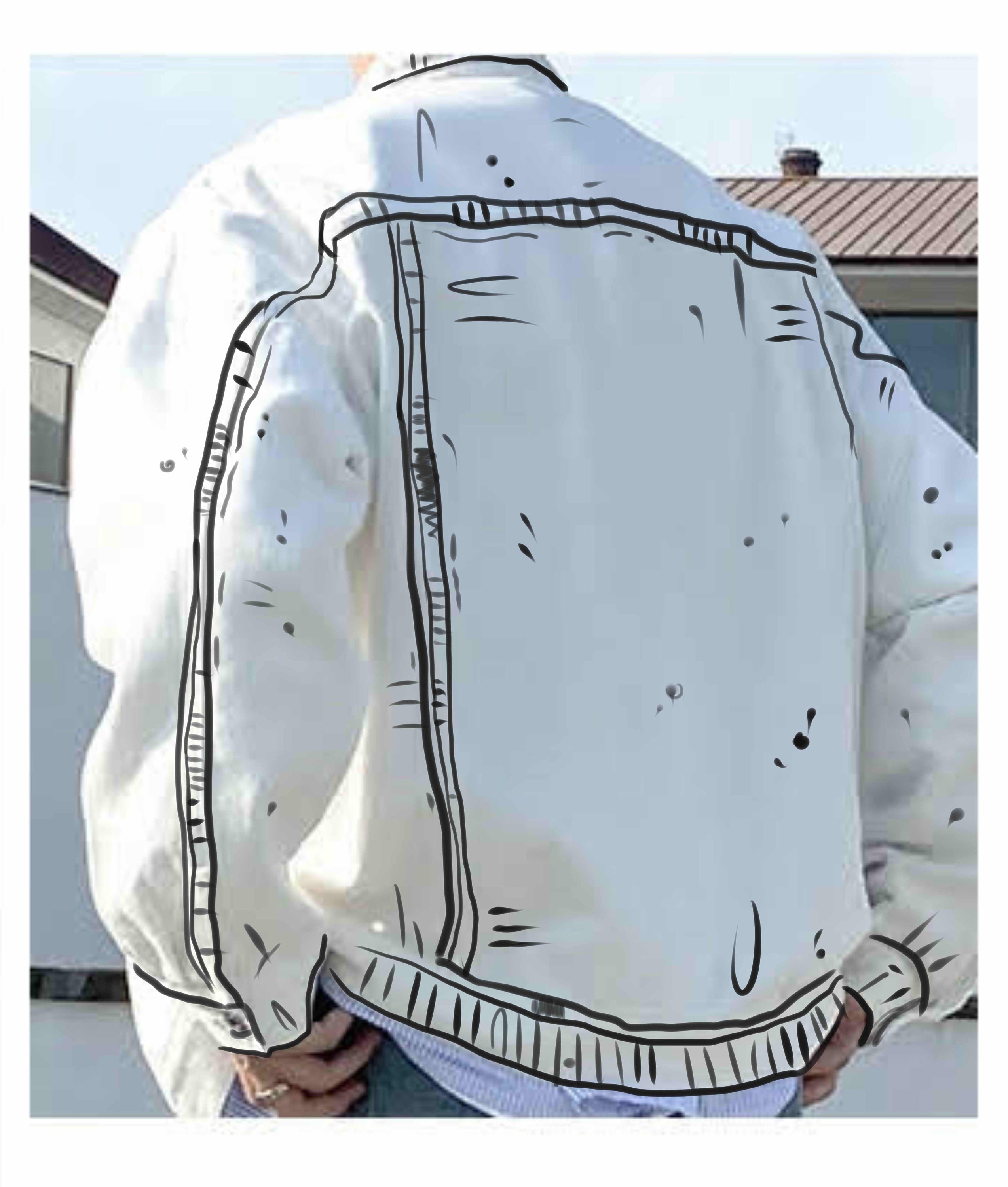 Custom Cartoon denim jacket Hand painted jacket men’s | Etsy