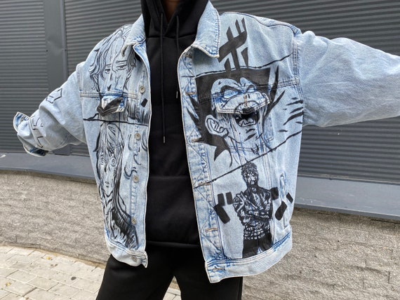 Discover more than 122 painted denim jacket for sale latest