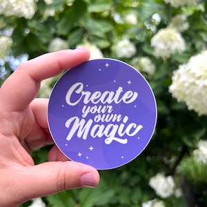 Create Your Own Magic Vinyl Sticker