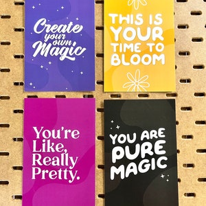 3 x 5, lot de cartes postales inspirantes