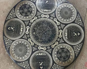 Handmade Tibetan Gong: Sound Healing Meditation Instrument
