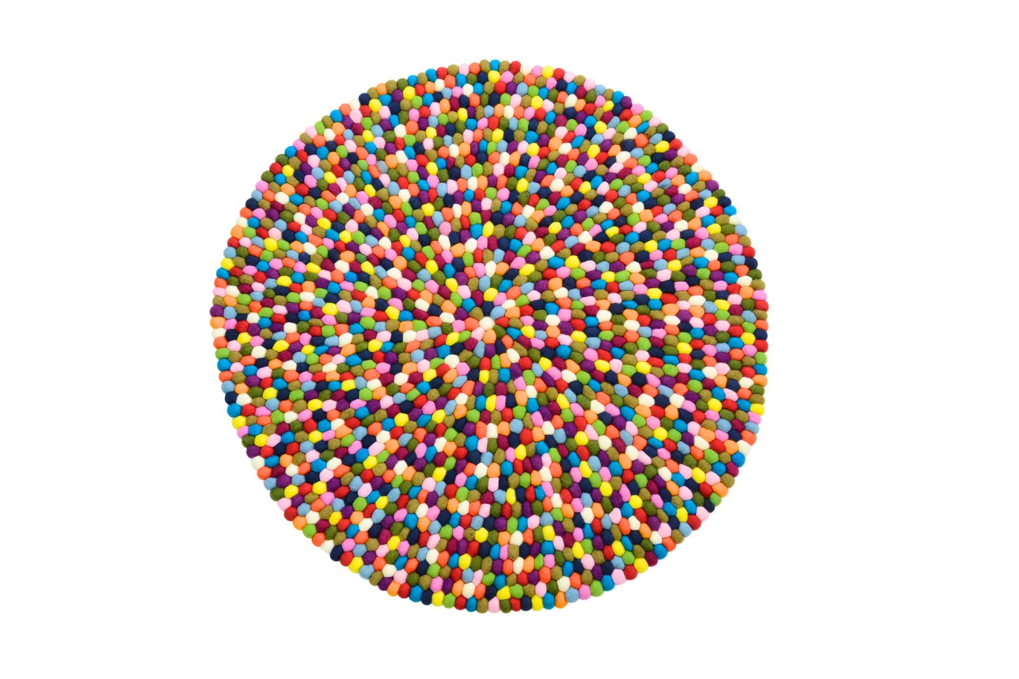 100 Wool Felt Balls, 2cm, Choose Your Colours Bulk Pom Poms