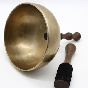 8 inch Antique Chakra Balancing Singing Bowl-Sound Bowl Handcrafted In Nepal- Meditation And Mindfulness-Authentic Singing Bowl-Tibetan Bowl