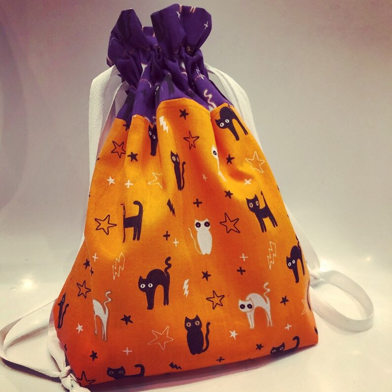 Halloween Drawstring Bags Trick or Treat Gift Bags Eco Etsy