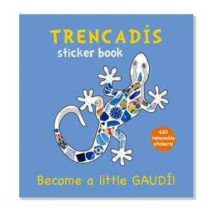 Livre Trencadís pour Enfants, Autocollants et Activités Créatives, Mosaïque Amusante et Art Coloré