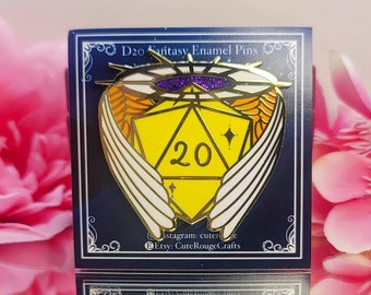 Cleric Enamel Class Pin, DnD Pins, Pathfinder, PF2e, Class Enamel Pins, Gifts, Christmas Gift, Nerdy Gift, Holiday Gift, Large Pin