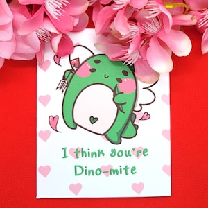 Carte d’anniversaire de dinosaure, carte d’amour drôle, carte de jeu de mots, carte de Noël, cupidon de vacances, haricot, carte mignonne, cadeau d’anniversaire, carte Dino