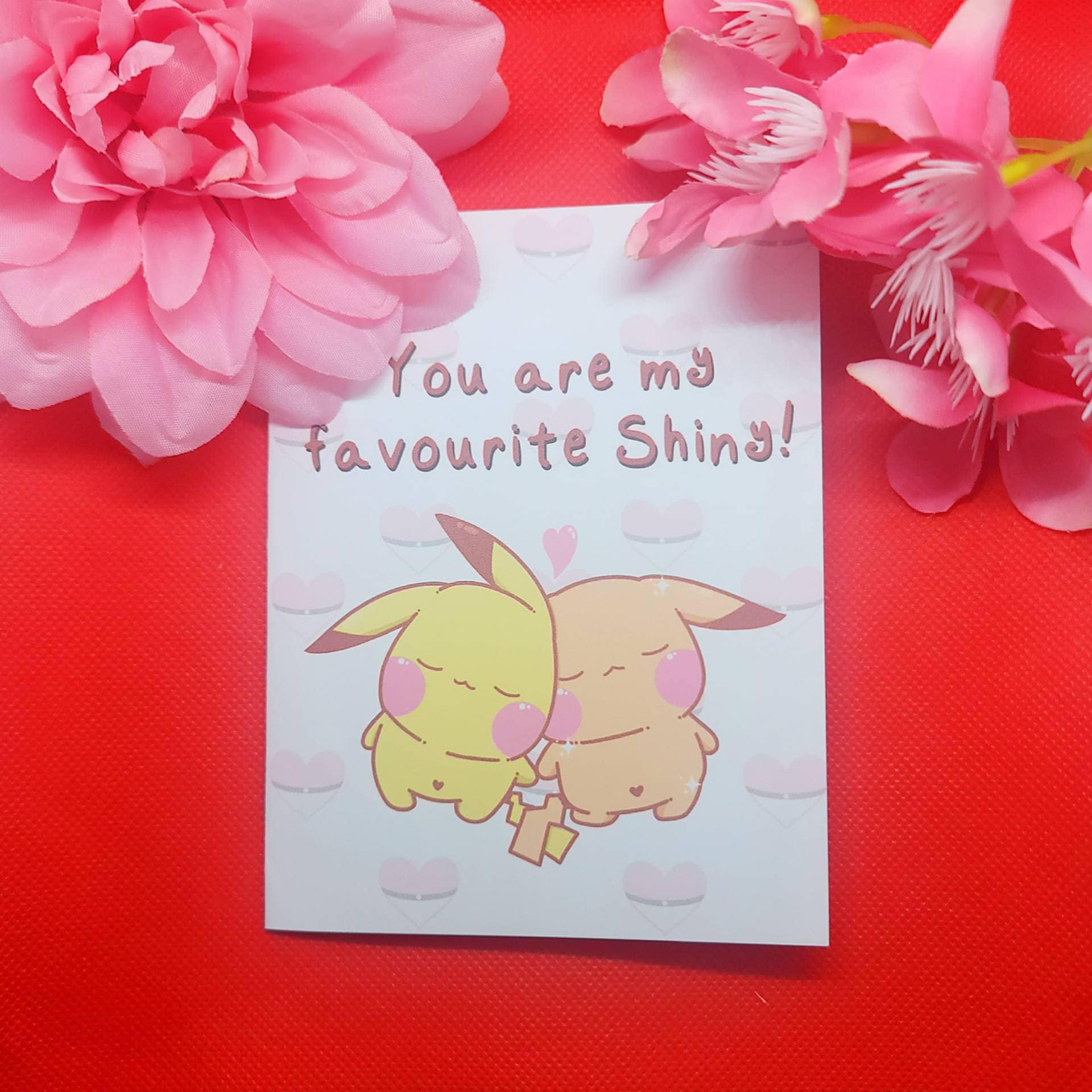 You Are My Favourite Shiny, Shiny Pokebean, Pokebean Card