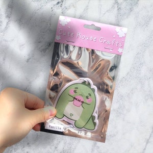 Cute Cupcake Airfreshener, Vanilla Scented, Car Decor, Car Accessory, Cute Accessory, Positive Pun, Cute Positive Vibes