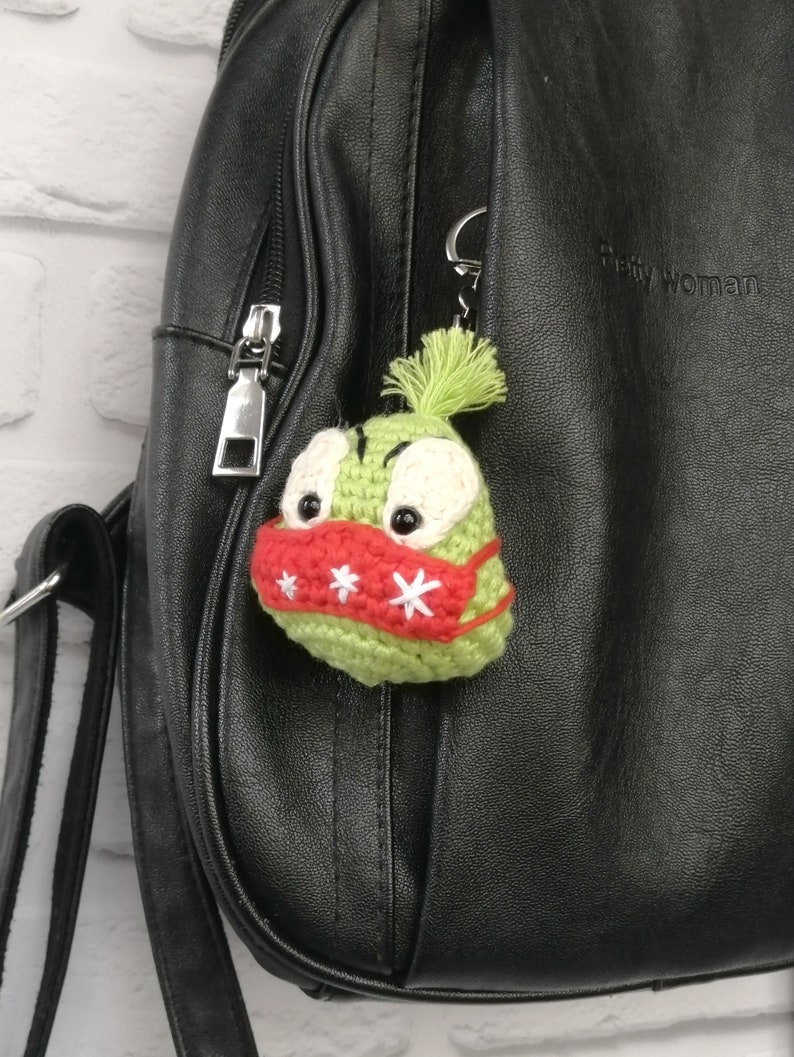 Soft Key chain Key holder Keychain crochet ornament Car Key Pendant Gifts for coworkers Keychain Charm Keyring Fob Crochet Bag charm