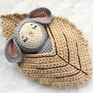 Häkelanleitungen Maus, Kleinkind Geldbörse, Maus Spielzeug, Maus Tasche, Puppenwiege, Maus Spielzeug für Kinder, Mäuse Spielzeug pdf, Kinder Geldbörse, Kleinkind Handtasche