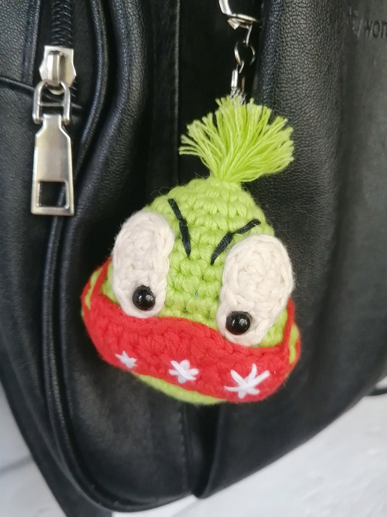 Soft Key chain Key holder Keychain crochet ornament Car Key Pendant Gifts for coworkers Keychain Charm Keyring Fob Crochet Bag charm