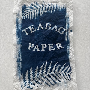 ティーバッグ用クラフト紙 - 16cm×12m