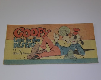 Walt Disney Pocket Size Comic Book - "Goofy Lost in the Desert" - 1947