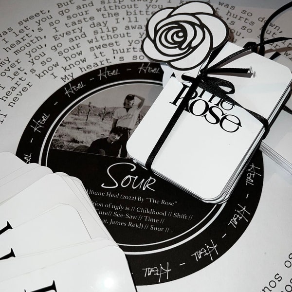 The Rose 6th Anniversary Photocard and Gift set || Dawn Till Dusk || The Rose Kpop band 6 years