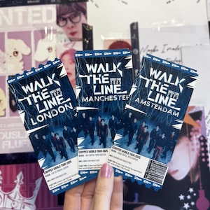 Entrada de recuerdo Enhypen W*lk The Line World Tour / ¡Conserva el recuerdo!