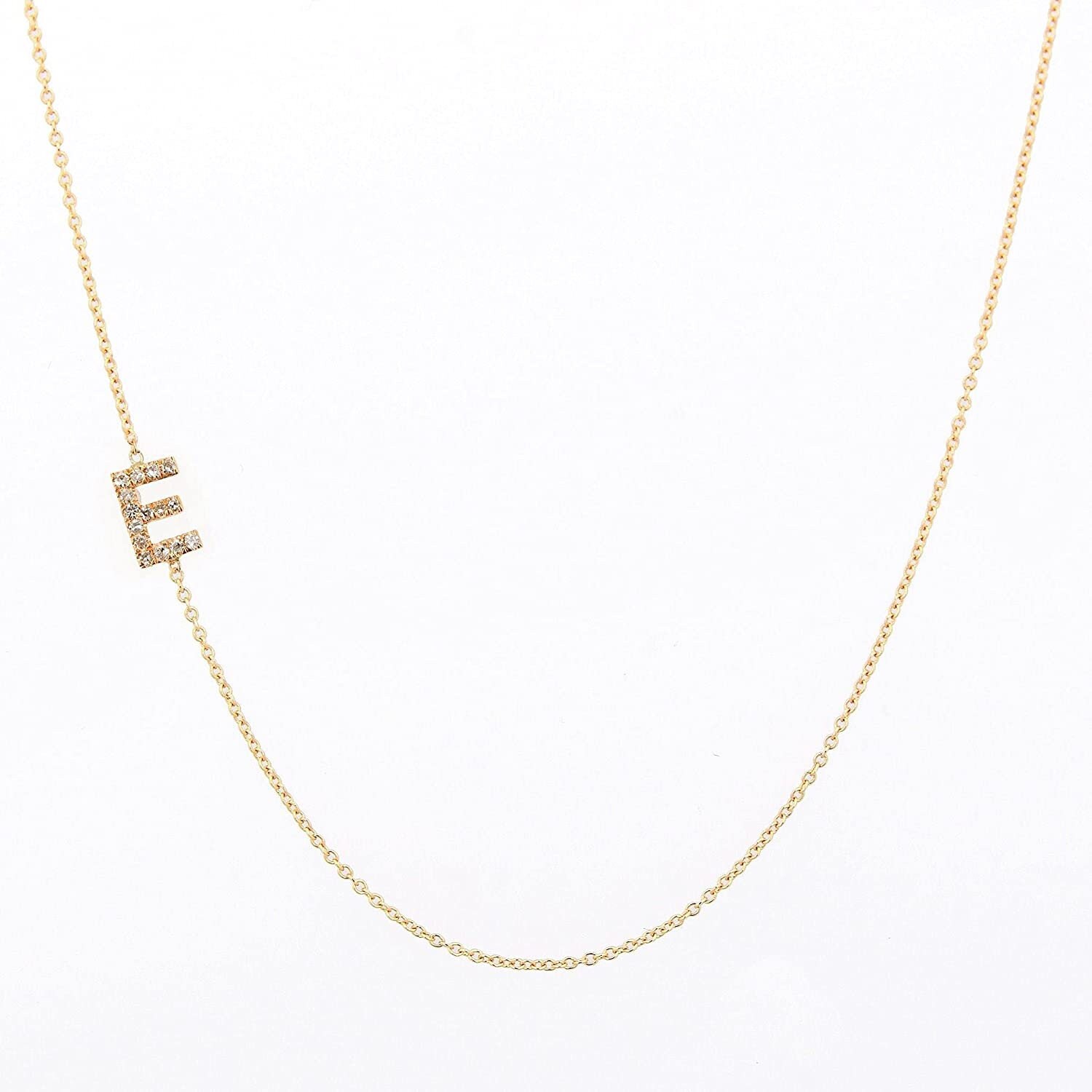 Sideways a necklace gold Clearance