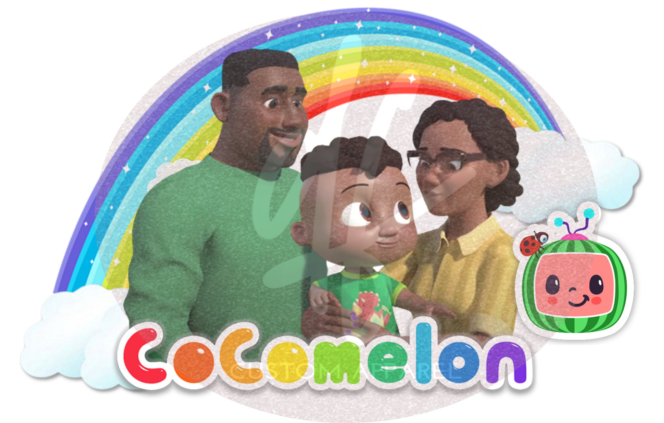 African American Family Printable Design for Etsy Finland