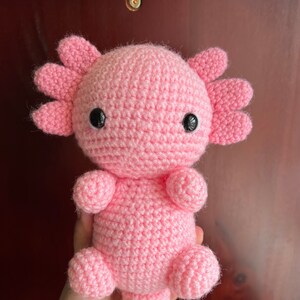 Crochet Axolotl (MADE TO ORDER)