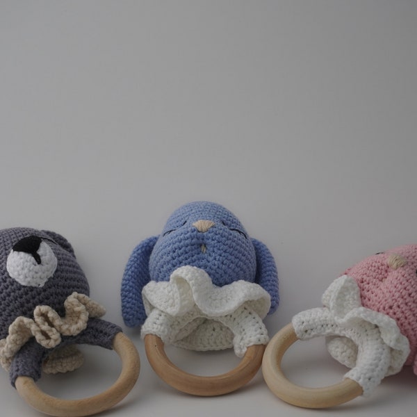 Baby Toys,Amigurumi ,Fiberfill,Cotton Yarn,Beautiful Gift for Baby,Safety and healthy,