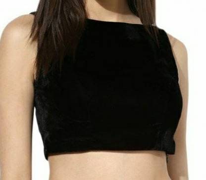 Velvet Crop Top - Etsy
