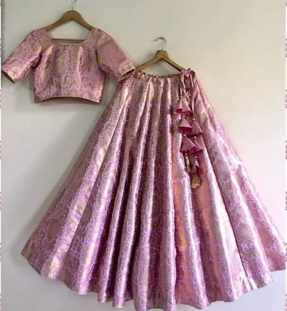 Brocket lehenga choli designs cheap