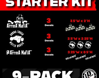 Arrma Mafia Decals (9-Pack)