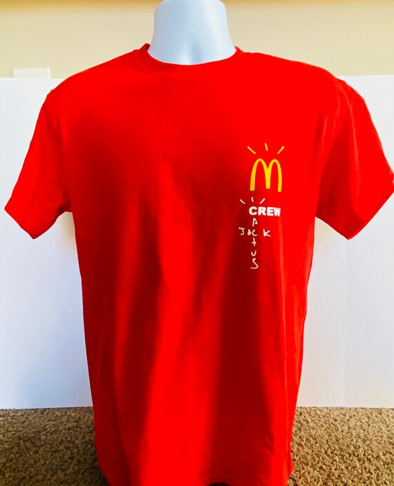 Cactus Jack Mcdonalds Crew Collab T 
