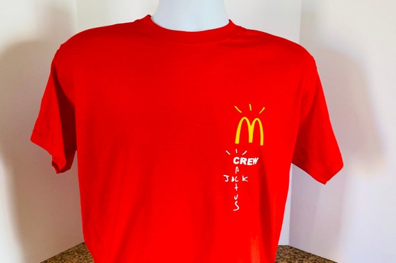 Cactus Jack Mcdonalds Crew Collab T 