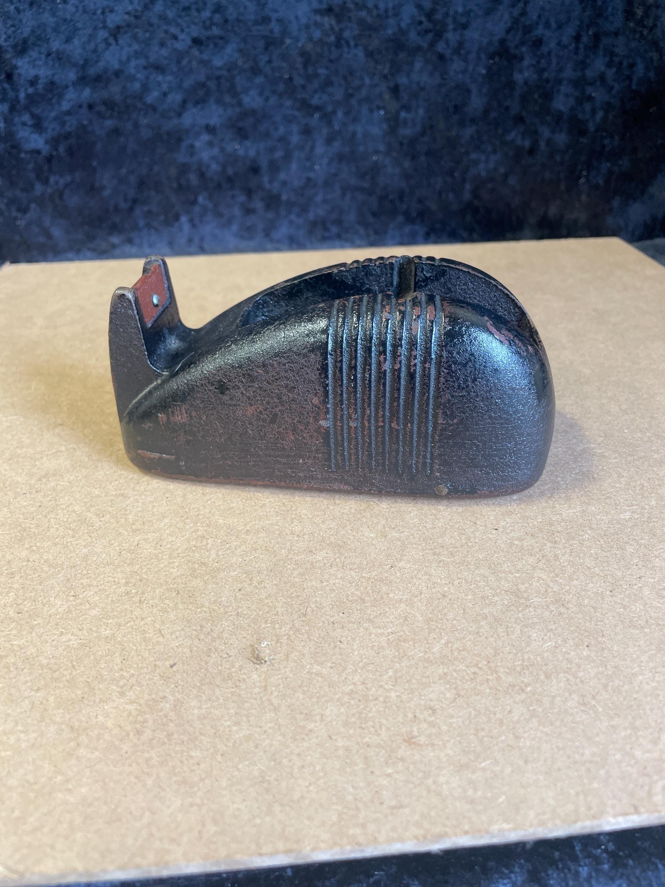 1950’s ハンディーフレーム ビンテージ 塩＆胡椒入れ アドバタイジング Vintage Cast Iron Tape Dispenser,industrial Office Decor