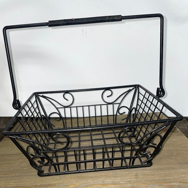 Metal Easter Basket Etsy