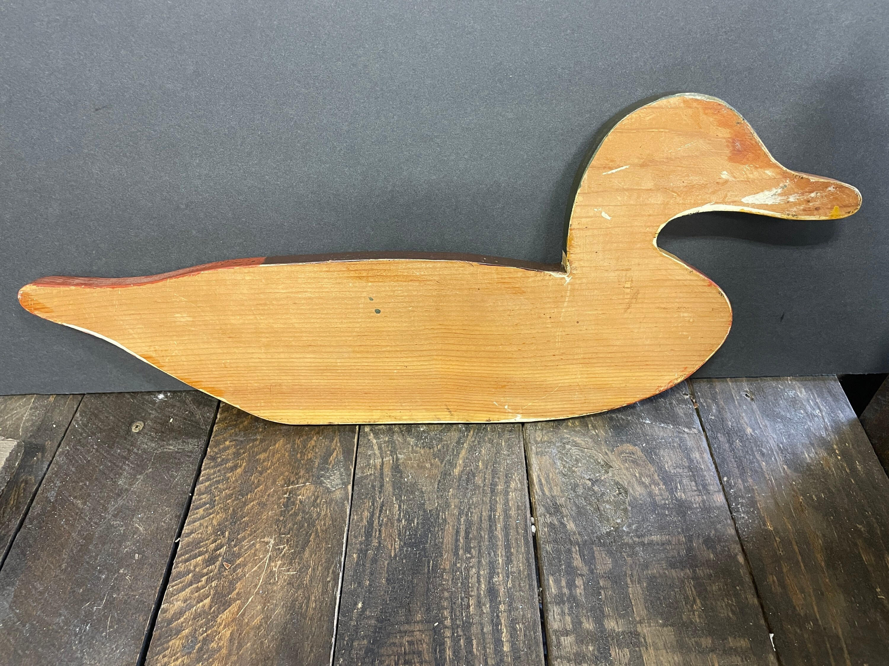 Mallard Duck Wall Hanginghand Painted Duck Decor Etsy