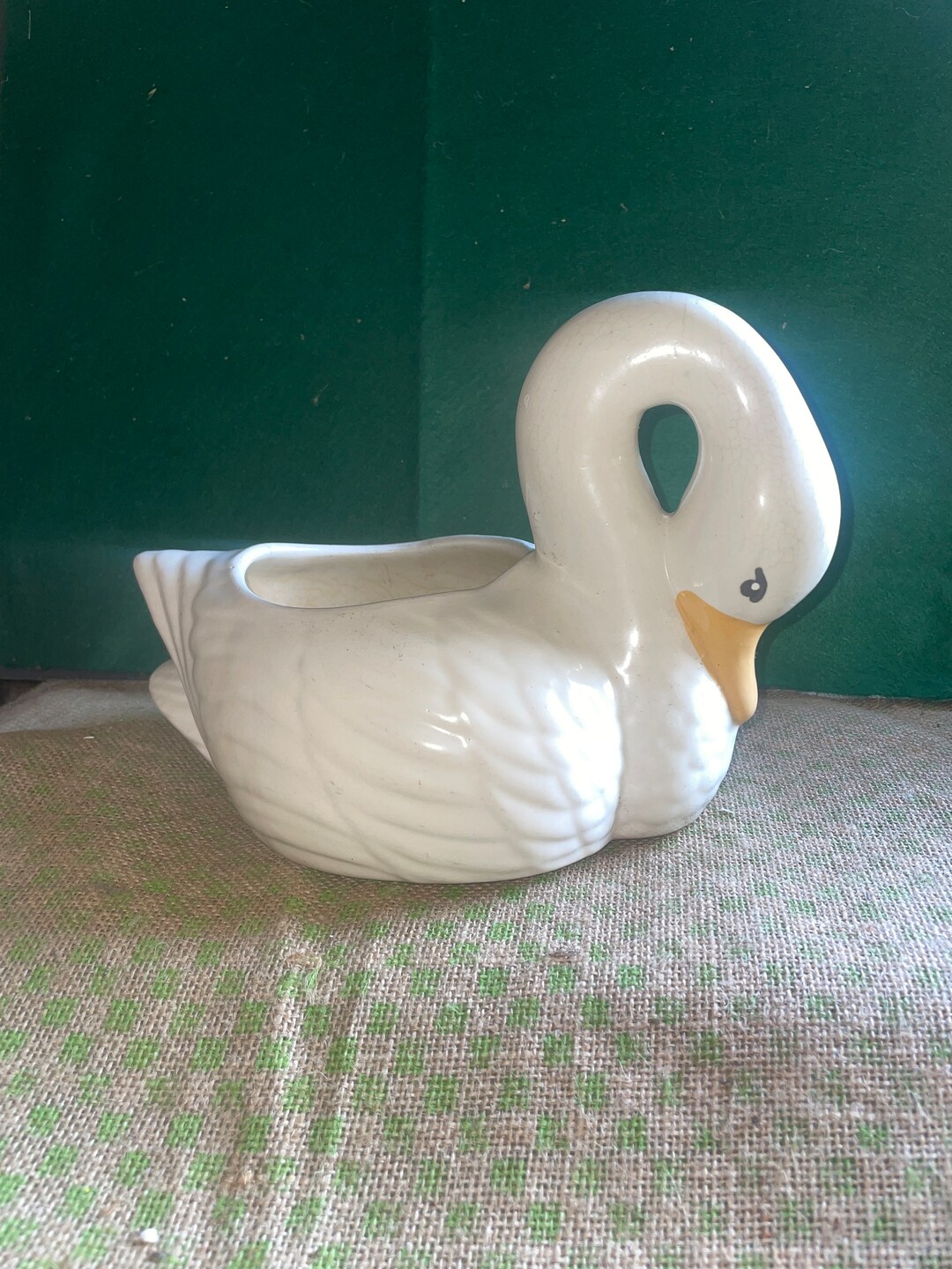 Vintage Swan Planter, Vintage Goose, Gaggle of Geese, Farmhouse ...