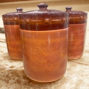 Demdaco Mountain Vista Single Canister: Rustic Cowboy Kitchen Decor, Western Kitchen Dining Motif