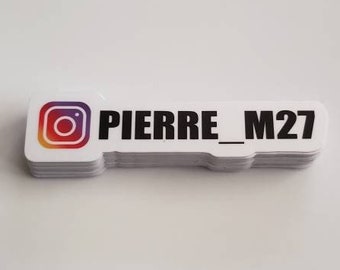 20pc Custom IG Stickers