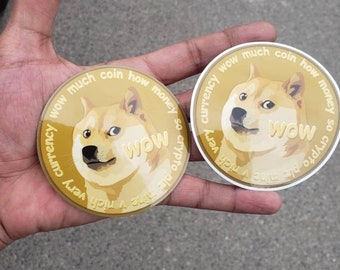 Dogecoin Pegatina