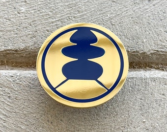 Power Morphicon 2022 Ninja Storm Navy Logo Pin