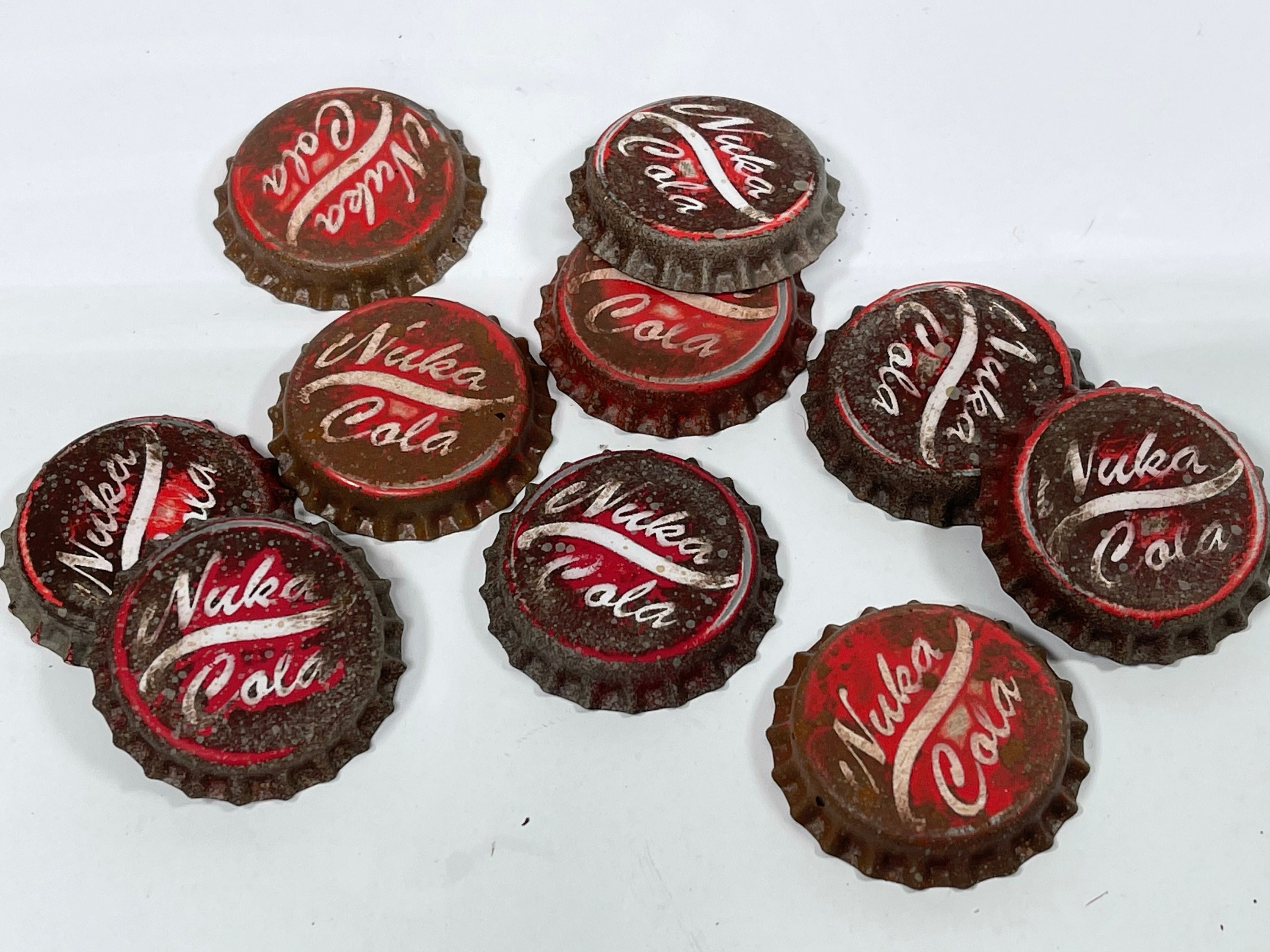 Fallout New Vegas 10 Nuka Cola Caps Etsy