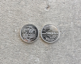 Disneyland Tron Electronica Flynns Arcade Token
